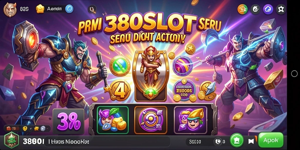 Tampilan seru permainan 380SLOT yang penuh aksi.