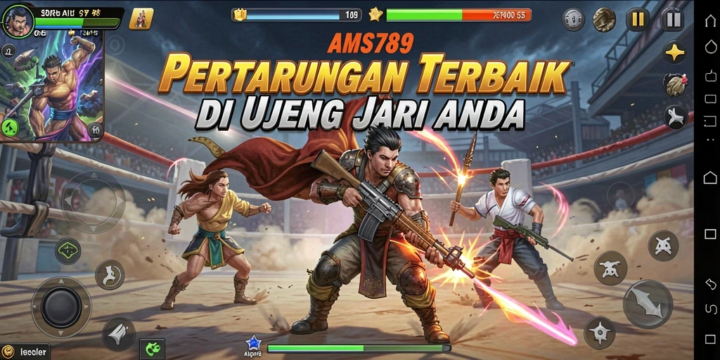 Tangkapan layar pertarungan intens di AMS789 dengan aksi mendebarkan.