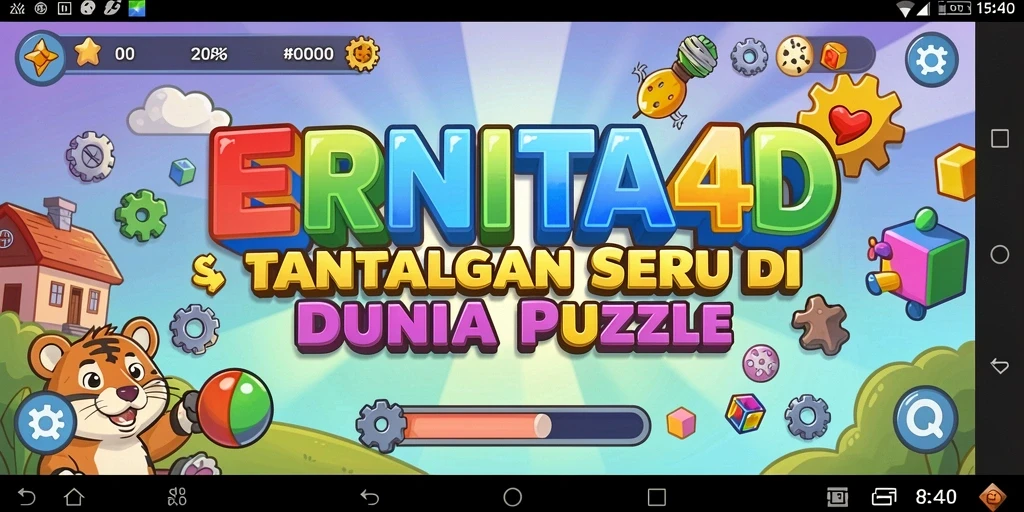 Tampilan gameplay menakjubkan di ERNITA4D.