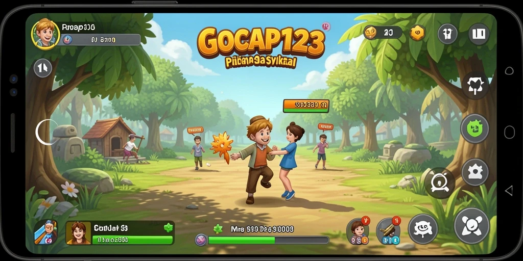 Tangkapan layar GOCAP123 menampilkan gameplay seru dan interaksi pengguna.