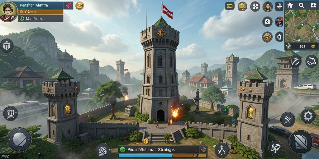 Tangkapan layar gameplay <strong>MPO1221</strong> yang mendebarkan dan strategis.