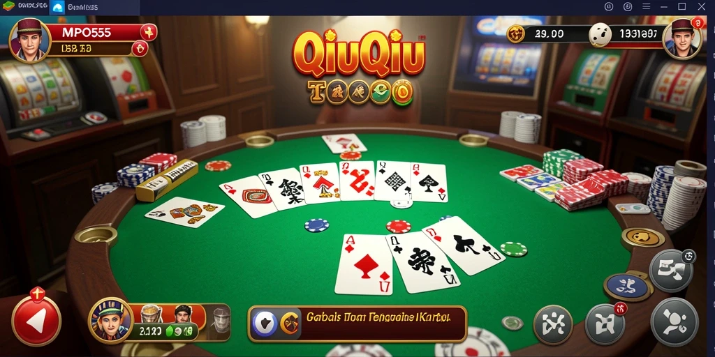 Gameplay seru QiuQiu di MPO555 yang mendebarkan.
