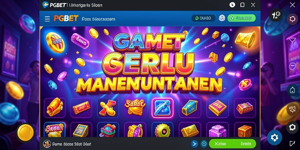 Screenshot gameplay PGBET yang menunjukkan keseruan bermain Slot.