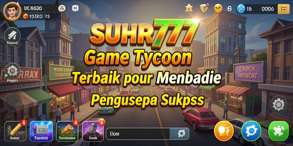 Tampilan gameplay SUHU777 yang mengasyikkan dalam dunia Tycoon.