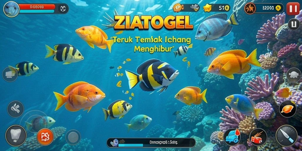 Tampilan gameplay Tembak Ikan yang seru dan menantang.